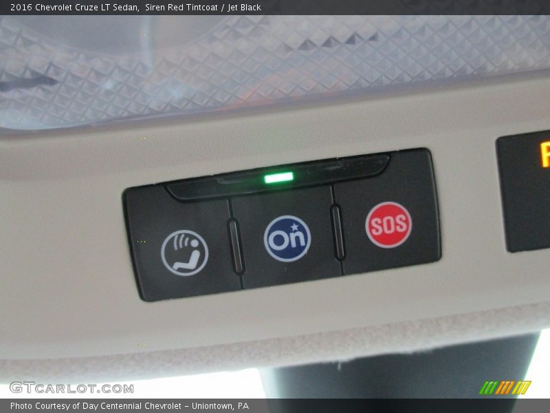 Siren Red Tintcoat / Jet Black 2016 Chevrolet Cruze LT Sedan