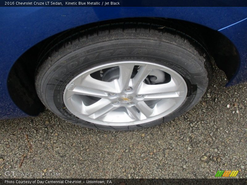 Kinetic Blue Metallic / Jet Black 2016 Chevrolet Cruze LT Sedan