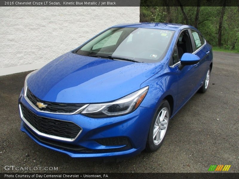 Kinetic Blue Metallic / Jet Black 2016 Chevrolet Cruze LT Sedan