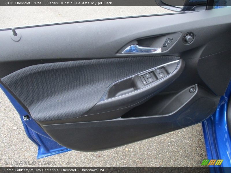 Kinetic Blue Metallic / Jet Black 2016 Chevrolet Cruze LT Sedan