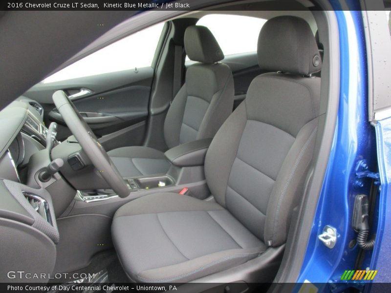 Kinetic Blue Metallic / Jet Black 2016 Chevrolet Cruze LT Sedan