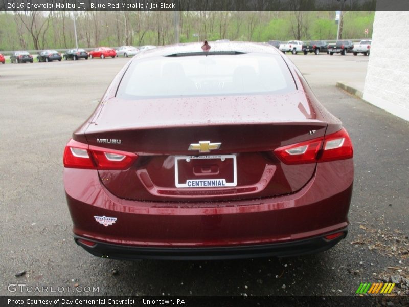 Butte Red Metallic / Jet Black 2016 Chevrolet Malibu LT