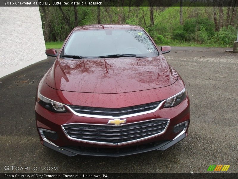 Butte Red Metallic / Jet Black 2016 Chevrolet Malibu LT