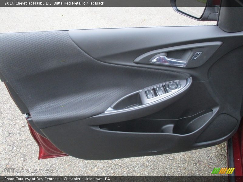Butte Red Metallic / Jet Black 2016 Chevrolet Malibu LT