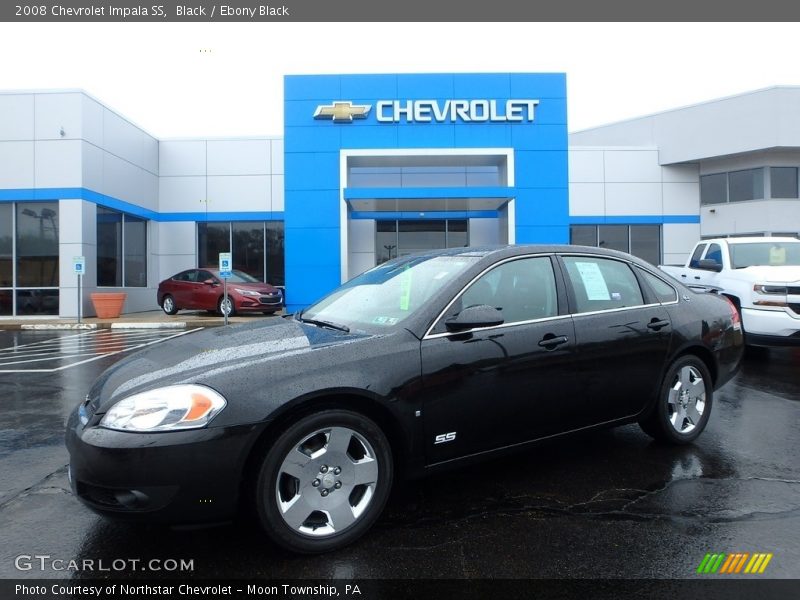 Black / Ebony Black 2008 Chevrolet Impala SS