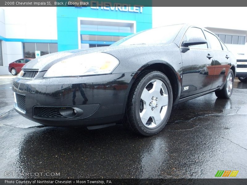 Black / Ebony Black 2008 Chevrolet Impala SS
