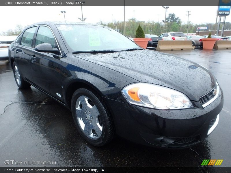 Black / Ebony Black 2008 Chevrolet Impala SS