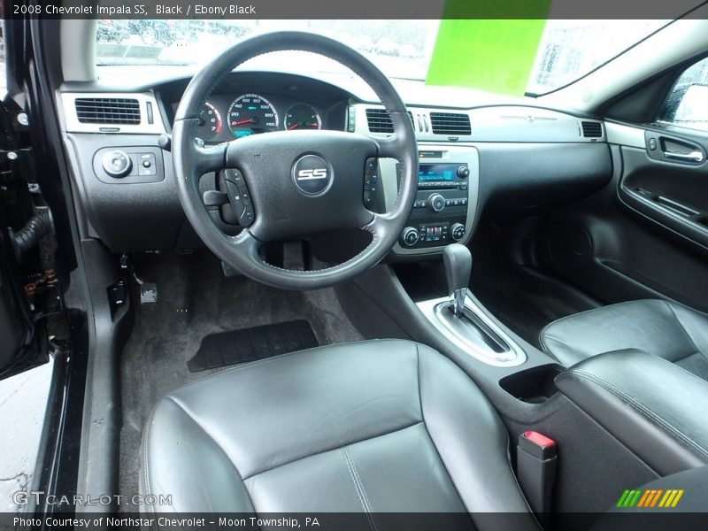 Black / Ebony Black 2008 Chevrolet Impala SS