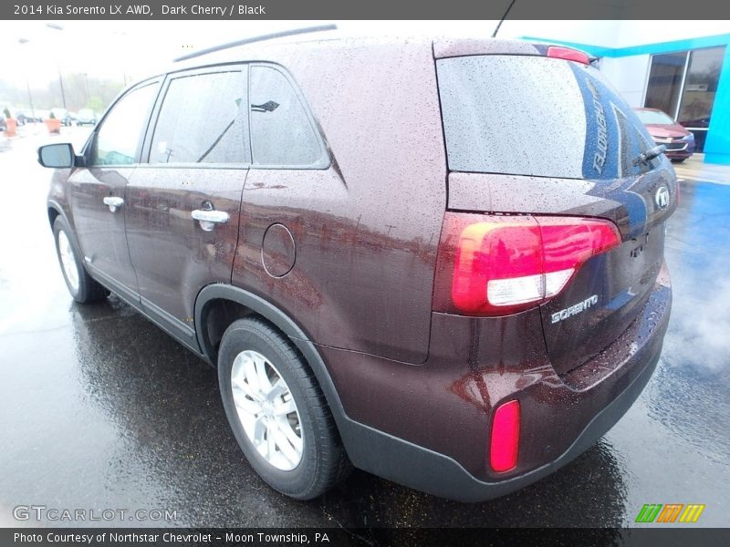 Dark Cherry / Black 2014 Kia Sorento LX AWD