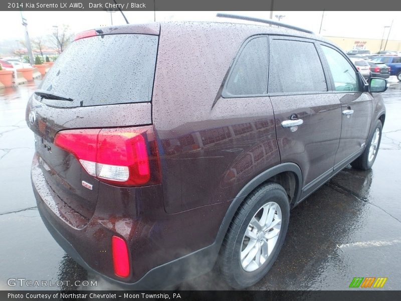 Dark Cherry / Black 2014 Kia Sorento LX AWD