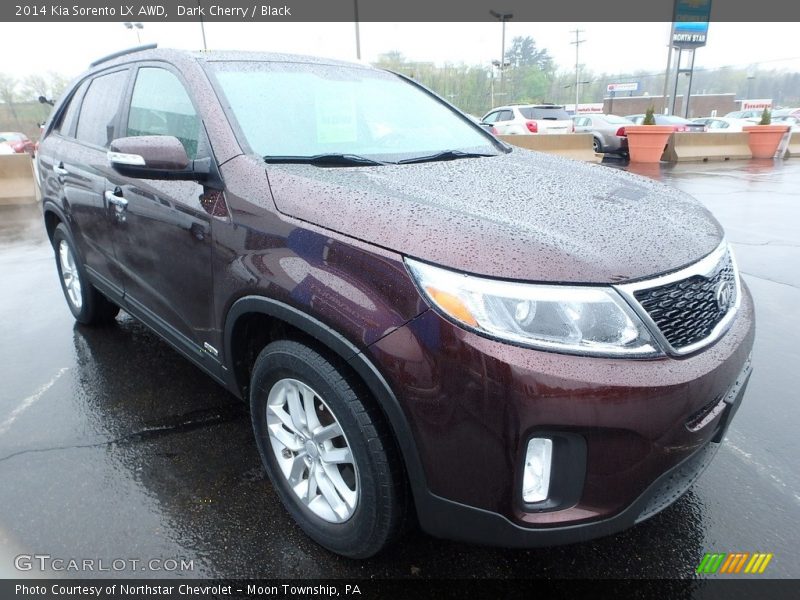 Dark Cherry / Black 2014 Kia Sorento LX AWD