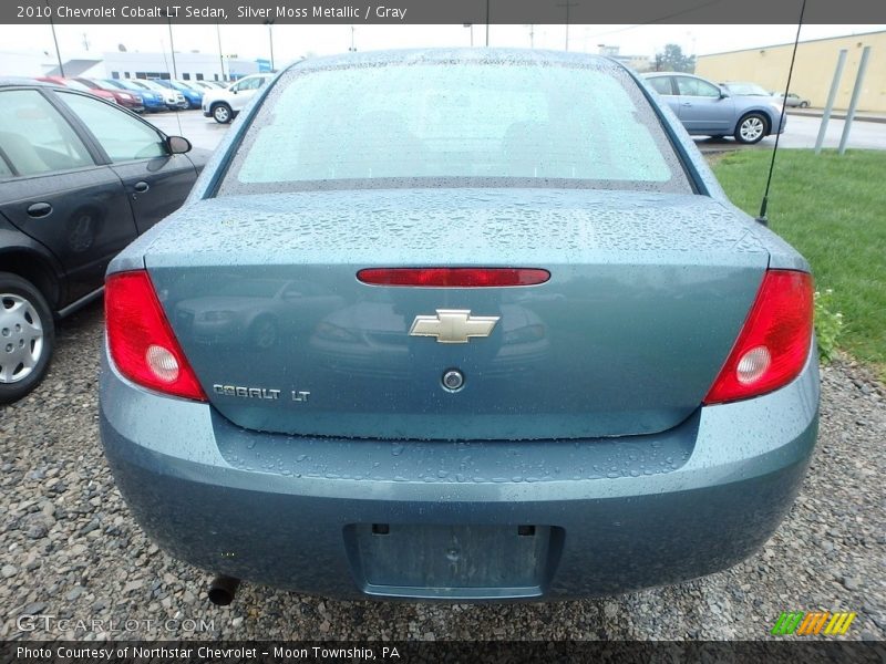 Silver Moss Metallic / Gray 2010 Chevrolet Cobalt LT Sedan