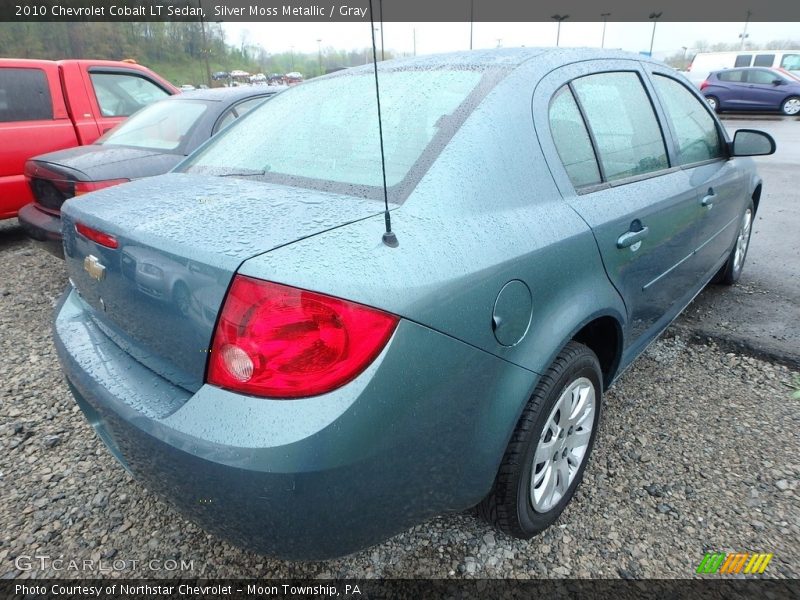 Silver Moss Metallic / Gray 2010 Chevrolet Cobalt LT Sedan