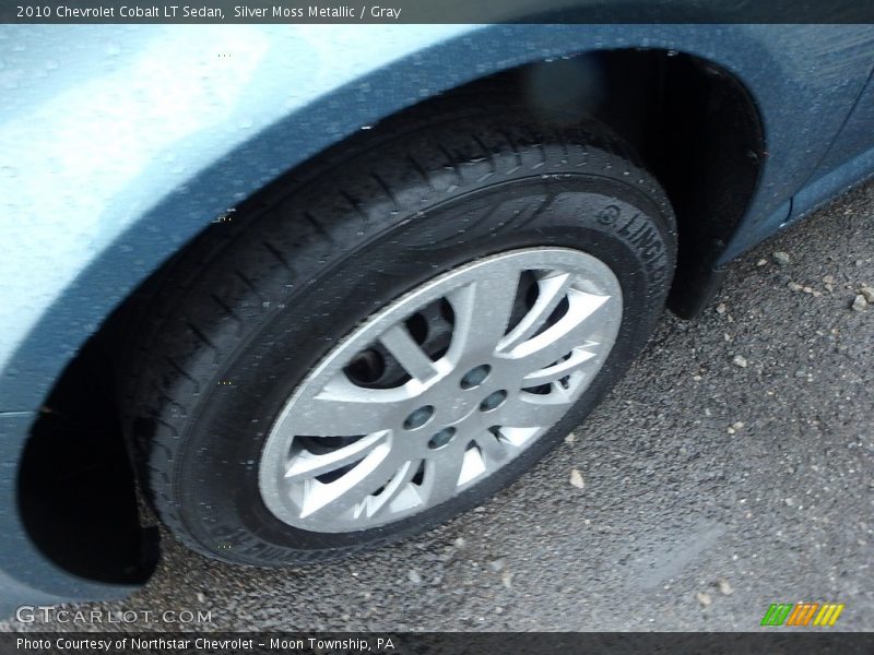 Silver Moss Metallic / Gray 2010 Chevrolet Cobalt LT Sedan