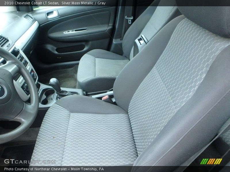 Silver Moss Metallic / Gray 2010 Chevrolet Cobalt LT Sedan