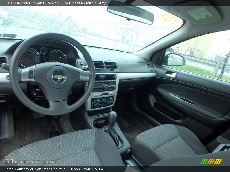 Silver Moss Metallic / Gray 2010 Chevrolet Cobalt LT Sedan