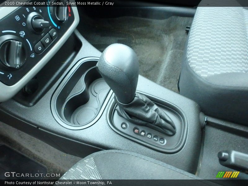 Silver Moss Metallic / Gray 2010 Chevrolet Cobalt LT Sedan