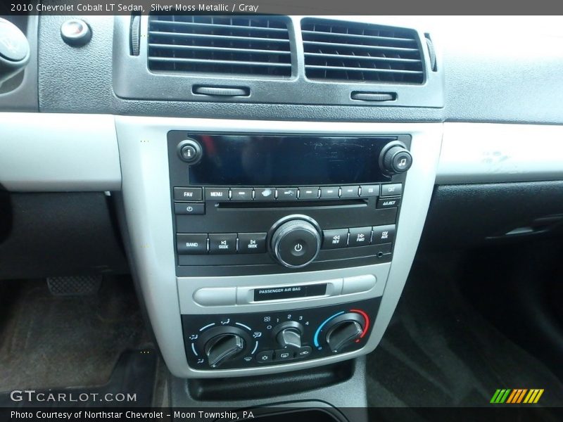 Silver Moss Metallic / Gray 2010 Chevrolet Cobalt LT Sedan