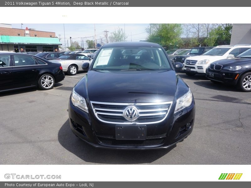 Deep Black Metallic / Charcoal 2011 Volkswagen Tiguan S 4Motion