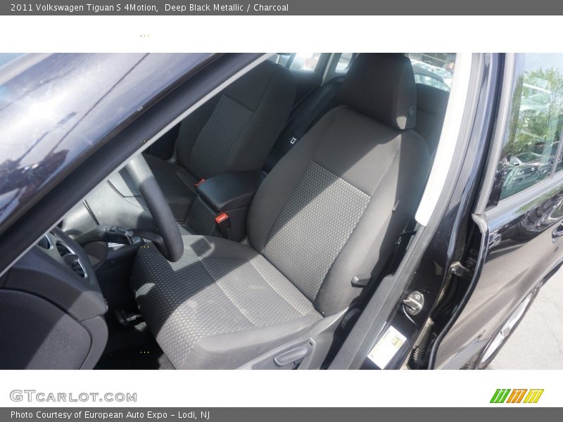 Deep Black Metallic / Charcoal 2011 Volkswagen Tiguan S 4Motion