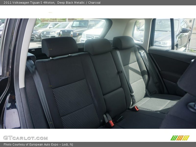 Deep Black Metallic / Charcoal 2011 Volkswagen Tiguan S 4Motion