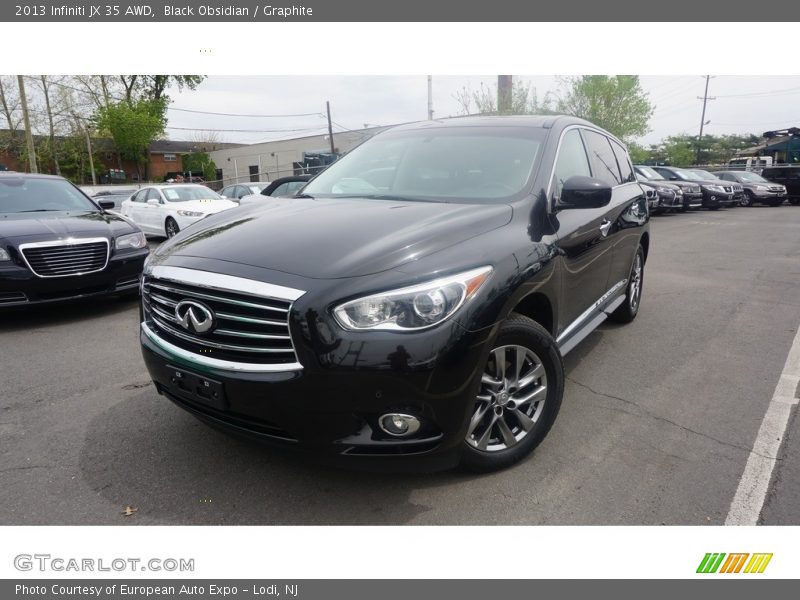 Black Obsidian / Graphite 2013 Infiniti JX 35 AWD