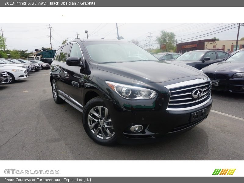 Black Obsidian / Graphite 2013 Infiniti JX 35 AWD