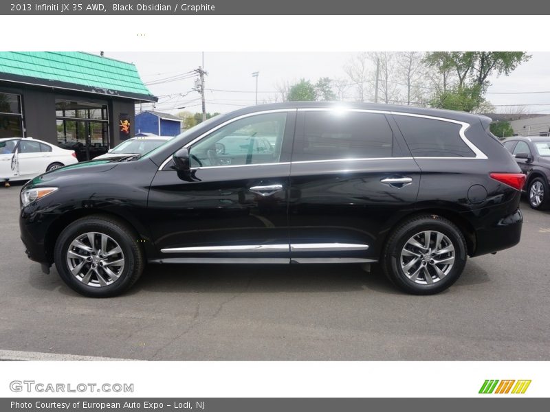 Black Obsidian / Graphite 2013 Infiniti JX 35 AWD