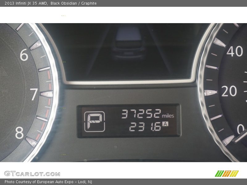 Black Obsidian / Graphite 2013 Infiniti JX 35 AWD