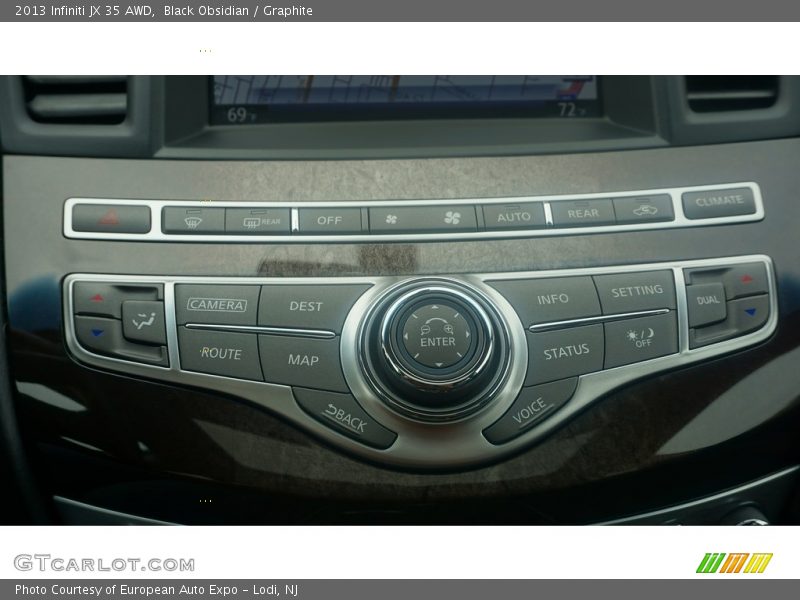 Black Obsidian / Graphite 2013 Infiniti JX 35 AWD