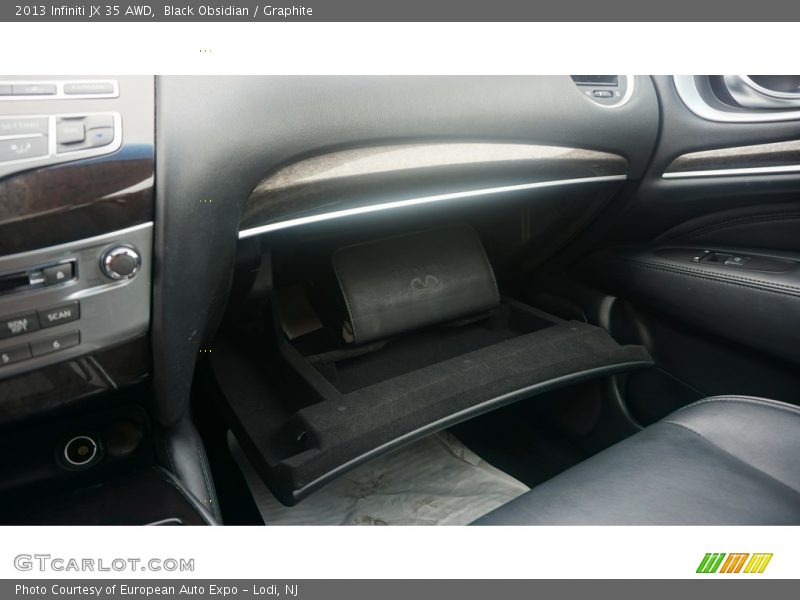 Black Obsidian / Graphite 2013 Infiniti JX 35 AWD