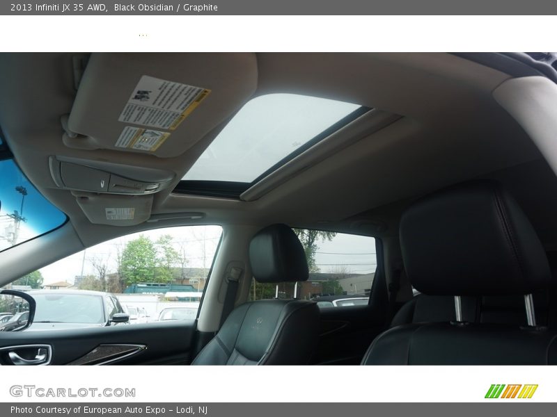 Black Obsidian / Graphite 2013 Infiniti JX 35 AWD