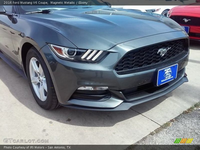 Magnetic Metallic / Ebony 2016 Ford Mustang V6 Coupe