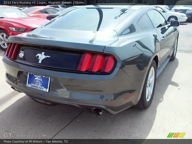 Magnetic Metallic / Ebony 2016 Ford Mustang V6 Coupe