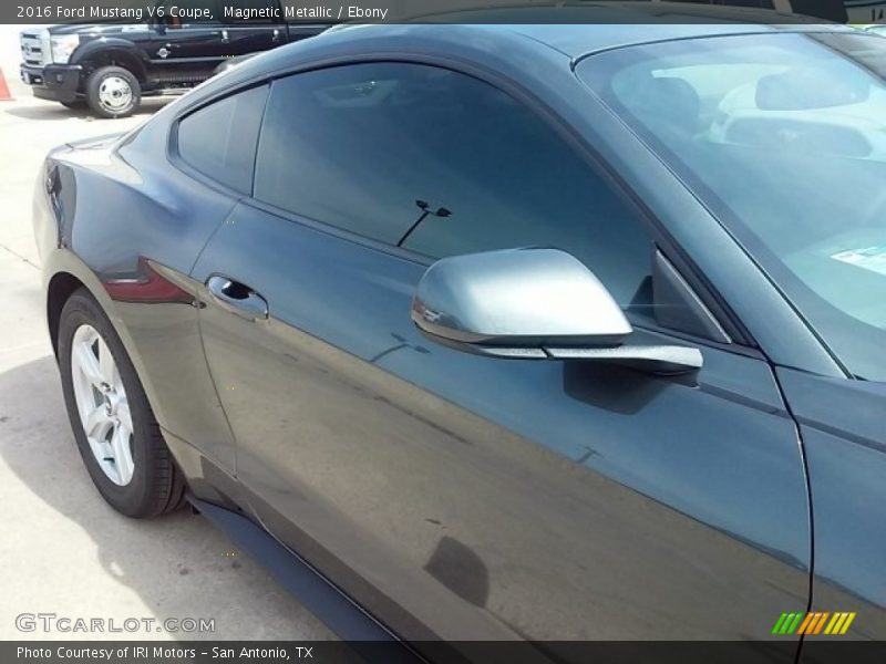 Magnetic Metallic / Ebony 2016 Ford Mustang V6 Coupe