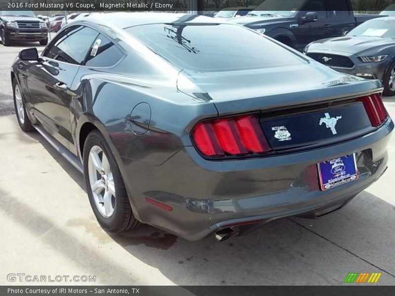 Magnetic Metallic / Ebony 2016 Ford Mustang V6 Coupe