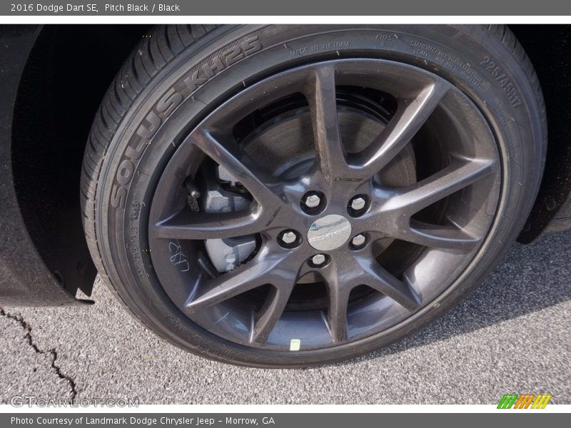 Pitch Black / Black 2016 Dodge Dart SE