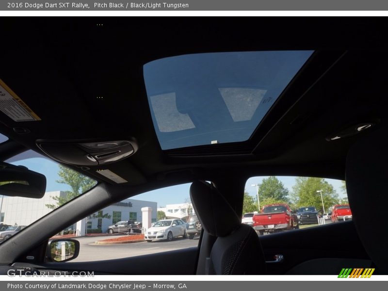 Pitch Black / Black/Light Tungsten 2016 Dodge Dart SXT Rallye