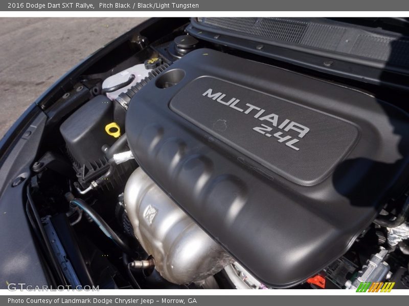 Pitch Black / Black/Light Tungsten 2016 Dodge Dart SXT Rallye