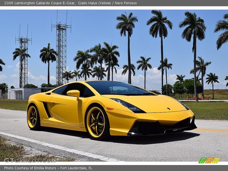 Front 3/4 View of 2006 Gallardo Coupe E-Gear