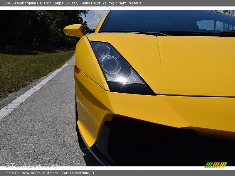Giallo Halys (Yellow) / Nero Perseus 2006 Lamborghini Gallardo Coupe E-Gear