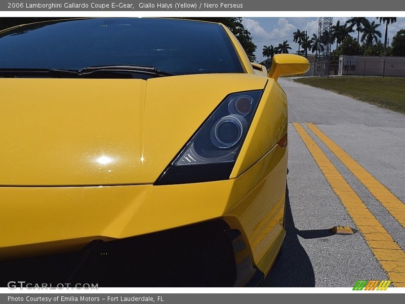 Giallo Halys (Yellow) / Nero Perseus 2006 Lamborghini Gallardo Coupe E-Gear