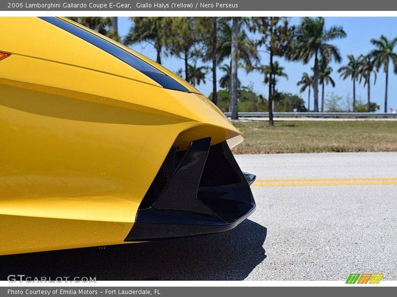 Giallo Halys (Yellow) / Nero Perseus 2006 Lamborghini Gallardo Coupe E-Gear