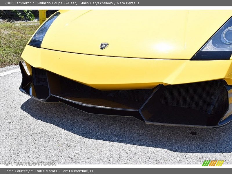 Giallo Halys (Yellow) / Nero Perseus 2006 Lamborghini Gallardo Coupe E-Gear