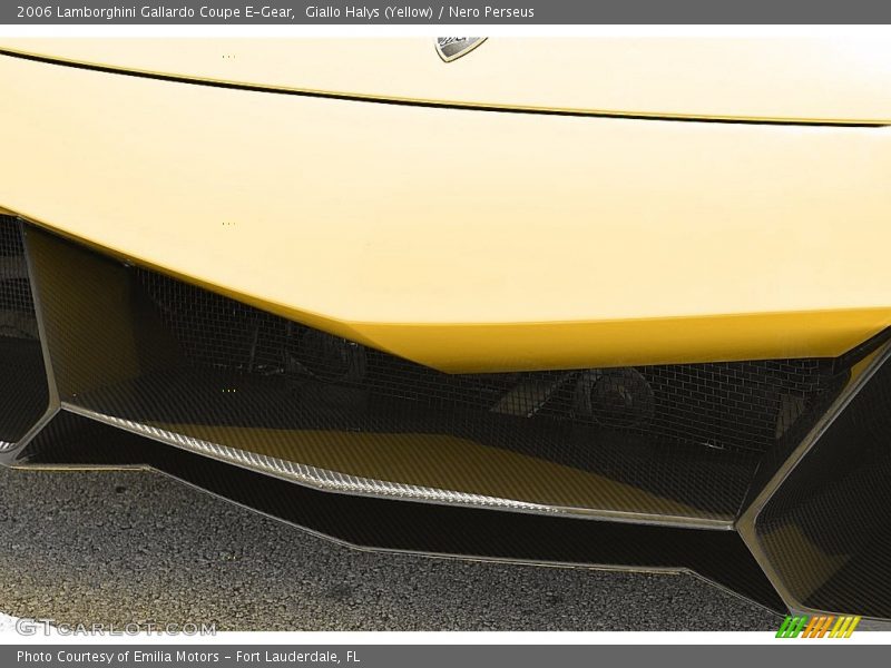 Giallo Halys (Yellow) / Nero Perseus 2006 Lamborghini Gallardo Coupe E-Gear