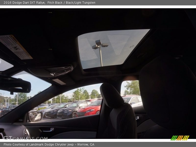 Pitch Black / Black/Light Tungsten 2016 Dodge Dart SXT Rallye