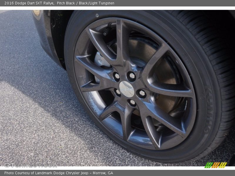 Pitch Black / Black/Light Tungsten 2016 Dodge Dart SXT Rallye
