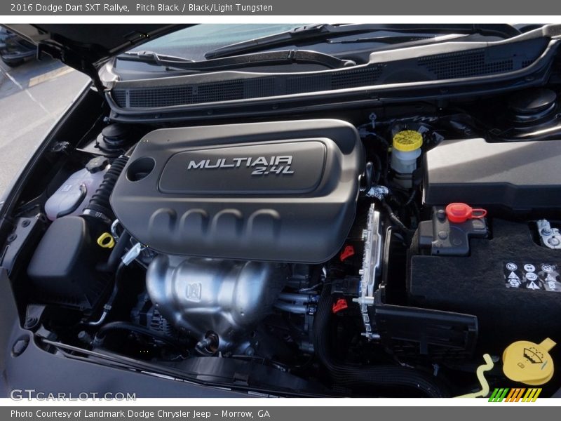 Pitch Black / Black/Light Tungsten 2016 Dodge Dart SXT Rallye