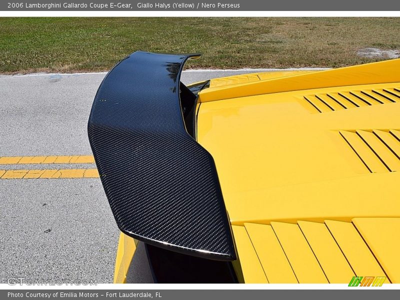 Giallo Halys (Yellow) / Nero Perseus 2006 Lamborghini Gallardo Coupe E-Gear