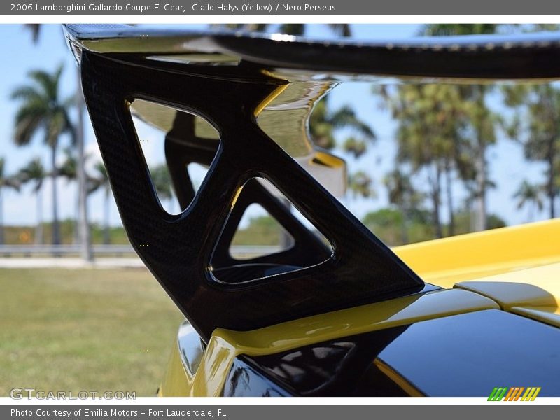 Giallo Halys (Yellow) / Nero Perseus 2006 Lamborghini Gallardo Coupe E-Gear